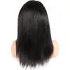 Em Linha Reta Cheia Do Laço Perucas de Cabelo Humano Barato Cabelo Virgem Brasileiro Não Transformados Perucas de Cabelo Humano Para As Mulheres Negras 360 Perucas Do Laço Preço de Atacado