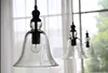 Wisiorek Lampy Antyczne Vintage Styl Szkło Shade Sufit Lampa Lampa Oprawa Ameryka Modern Loft Crystal Bell Retro Chandelier Światła