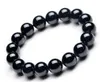 obsidian bead armband