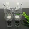 Tuyaux de fumée Hookah Bong Glass Rig Oil Water Bongs Hulu Sand Core Silent Water Smoke Bottle