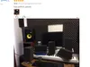 2 PC Bass Trap Acoustic Corner Schiuma Studio di registrazione insonorizzato1693835