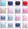 Lazy Drawstring Cosmetic Bag Women 20 Colors Polyester Makeup Bags Waterproof Portable Travel Organizer Storage Magic Pouch