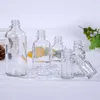 10 ml groene glazen druppelaarflessen voor essentiële oliën / parfum navulbare lege amber fles DIY combineert glazen flessen