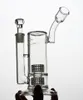 Mobius glass bong Hookah water pipes matrix Perc Heady dab rigs chicha Unique Glass Water Bongs Smoking Glass Pipe 18mm joint