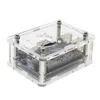 Freeshipping Pomarańczowy Pi Lite Akrylowa skrzynka z fanem + Heatsinks + 5 V 3A Zestaw zasilania przezroczyste obudowa ochronna Zestaw do pomarańczowy Pi Lite