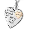 Wholesale custom-made heart necklace stainless steel necklaces can open perfume bottles lovers' memorial pet funeral pendant