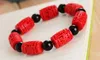 Cinabre rouge laque sculpture source roulant bracelet pour hommes bijoux en gros Taobao nouveau