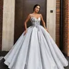 Spaghetti Sweetheart Formele Prom Dress Mouwloze Applique Bodice Lace-Up Baljurken Avondjurk Glamoureuze Party Jurk Dubai Damesjurken