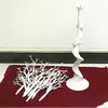 30 manzanita artificiale albero bianco centrotavola party road table top decorazione per matrimoni 20 catene cristalline342g