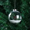 Noel Top Dekorasyon Düğün Bauble Süsler Parti Noel Ağacı Kolye Topları 6 cm 8 cm 10 cm WX9-1043