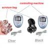 Electro Stimulator Scrotum Sacks Scrotal Bag Testicle Pouch Squeezer With Electrical Shock New Design BDSM Bondage Gear2403140