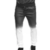 2018 빨간 캐주얼 남자 휘트니스 세트 패션 3D 인쇄 Pleated 스웨터 바지 트랙 양복 가을 플러스 사이즈 재킷 코트 바지 양복