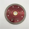 turbo saw blade 4 5 inch 115 mm for porcelain ceramic tile marble cutting blade disc cutter diamond disk inner hole 22 23 mm or 5 811