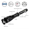 DHL XMLT6 Flashlight Torch 5000 Lumens Bike Light 5Modes Torch Zoomable LED Ficklight 18650 Batteriladdare9647752