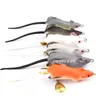 Likelife Mouse Spinnerbaits bass Esca artificiale 7 cm 11,64 g Gomma siliconica morbida Pesce nero Pesce gatto Esca per pesca d'acqua dolce