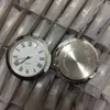 1 7/16 pouces argent insert en plastique horloge standand taille cadran romain ajustement moteur PC21S