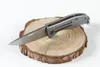Hot sale! Mini Small Folding Knife Keychain Knife D2 Stone Wash Blade TC4 Titanium Handle Outdoor EDC Pocket Knives Xmas Gift