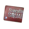 Suicide Squad Wallet De Joker Harley Quinn en Bat Man Anime Comics Bifold Mannen Vrouwen Portefeuilles met kaarthouder Purse Billeteras