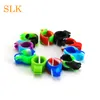 Silicone Smoking Cigarette holder Tobacco Joint Holder Ring regular size Smoking Tool accessories Gift For Man Women Pipes 10 color dab tool