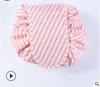 Lazy Makeup Bag Travel Cosmetic Bag Organizer Multifunctional Drawstring Wash Bags Korea Large Capacity Storage