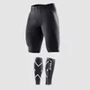 Nouveau Compression Hommes Collants Noirs Shorts Gym Sports de plein air Polyester lycra Bodybuilding Mens Basketballa Paire Leggings4701583