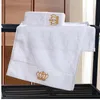 5 Star Hotel Luxury Embroidery White Bath Towel Set 100% Cotton Large Beach Towel Brand Absorbent Quick-drying Bathroom Towel