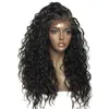 250% densitet Curly 360 Lace Frontal Brasilian Hair Wigs Natural Hairline Pre Plucked Malaysian Remy Front Human Wig Diva1