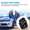 ELM327 OBD2 WIFI-scanner Auto Diagnostic Code Reader Tool OBD II Interface V1.5 Adapter Motor Checker voor Android / IOS / Windows