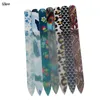 50pcslot Glass Nail File Durable Crystal Nuevo patrón de flores Manicure Files Tool9592995