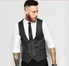 Colete fino de tweed de tweed lã Ferring british estilo britânico personalizado terno masculino alfaiate slim fit blazer fatos de casamento para homens