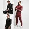 Heren Trainingspak Jas Jogger Mannen Sportkleding Jassen Zipper Hoodie Gym Suit Survetement Homme Trainsuits Bodybuilding Trui Mens Kleding