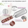 MAKARTT Stainless Steel Coarse Callus Remover Foot File Blade Replaceable Pedicure Rasp Cuticle Cutter Tool M08849578716