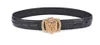 2018 Nuovo designer originale Designer originale Big Buckle Leopard Belt Men Fancella Luxury Cintura di alta qualità MENS CELLE A GENIE CELLE 226Y