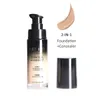 파티 퀸 숨기기 및 완벽한 2 인 -1-1 Liquid Foundation 완벽한 얼굴 케어 건강한 글로우 풀 커버리지 페이셜 메이크업