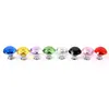 30mm Diamond Crystal Glass Door Knobs Drawer Skåp Möbler Handtag Knob Skruvmöbler Tillbehör1338581