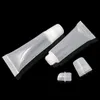 8ML Squeeze Clear Plastic Empty Refillable Soft Tubes Balm Lip lipstick Gloss Bottle Cosmetic Containers Makeup Box 10ML