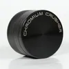 CHROMIUM CRUSHER Herb Grinder 40mm 50mm 55mm 63mm 4 Layers Spice Crusher Pepper Tobacco Grinders Zinc Alloy 5915C