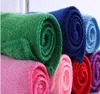 (25 * 25cm) NIEUW 2016 Kleur Microfiber Handdoek Steriele Handdoeken, Microfiber Reiniging Handdoek Auto Wassen Nano Doek Dishdoek Badkamer Schone handdoeken