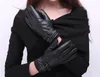 Gants en cuir PU de styliste pour hommes et femmes, gants d'hiver à cinq doigts, protection des doigts, maintien au chaud, gants en Faux cuir 7260819