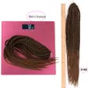 Extensions ombre virkning flätor 1 pack 30strandspack 18039039small senegalesiska hår syntetiska flätning hår8919637