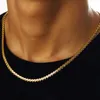 Hip Hop 55 cm Gold Chain Men Tide Brand Night Club Party Jewelry Chain Men High Street Rock Rapper Halsband 9887966