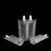 250 ml Stand-Up Plastic Drink Verpakking Zak Spuiten Pouch voor Sap Melk Koffie Drank Vloeibare Verpakking Tas Drinkt Pouch