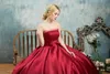2018 New Princess Satin Lace Sequins Ball Gown Quinceanera Dresses Bow Sweet 16 Dresses Debutante 15 Year Party Dress BQ62