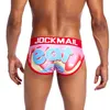 Män Underkläder Briefs Cartoon Cute Cool Sexy U Convex Hombre Slips Bekväma Underbyxor Cueca Gay Underkläder Mens Bikini Panties