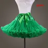 Em estoque 12 cores estiramento tule petticoat barato curto underskirt acessórios de casamento anáguas vestido girl1144533