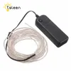 TSLEEN Flexible LED Light Tube 2M 3M LED Strip Waterproof 5M Flexible EL Wire Rope Tape Cable Neon Glow Light Clothing Car Auto