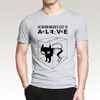 The Big Bang Theory Schrodinger's Cat T Shirt Men Casual 100% Cotton Short Sleeve Tops Tee 2018 New Fashion Summer Style t-shirt