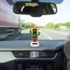 Bilprydnader Soldat Cactus Unicorn Solar Powered Dancing Shaking Head Girl Auto Dashboard Decoration Car Accessories5297433