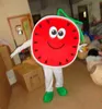 2018 venda Quente Material EVA Sweet melon Mascot Costume Fruta Dos Desenhos Animados Vestuário Halloween festa de Aniversário