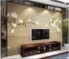 3d room wallpaper custom po nonwoven mural New Chinese Magnolia Flower Hand Painted Flowers and Birds wal wallpaper for walls 4445772